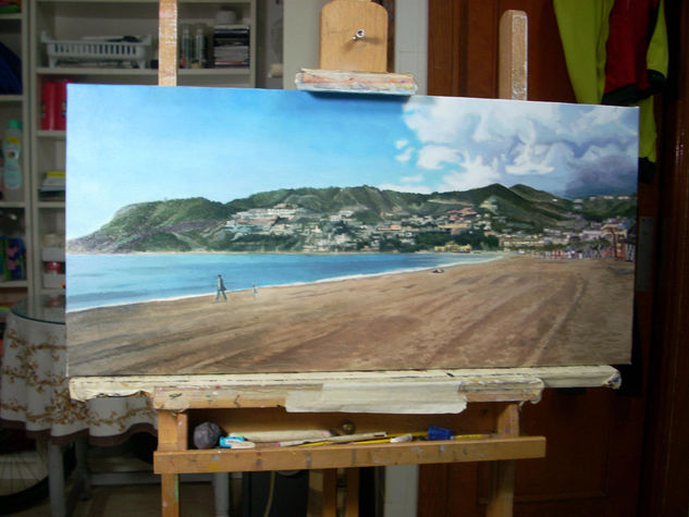 la herradura peña parda Oil Canvas Marine Painting