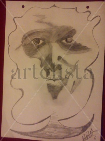 Rostro de áfrica Charcoal