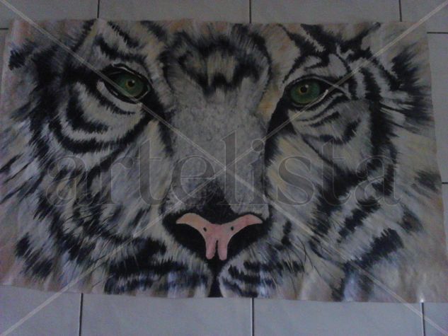 Tiger Acrylic Canvas Animals