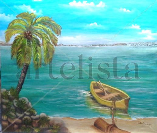 Galilea Oil Canvas Landscaping