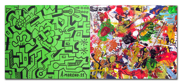 Bipolar2 Mixed media Canvas Others