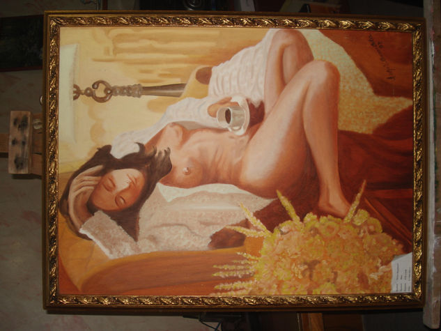 Ensoñación Oil Canvas Nude Paintings