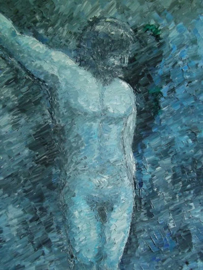 Mi Otro YO Oil Panel Nude Paintings