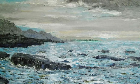 Paisajes, Mares, Campso, Montañas, Cielos