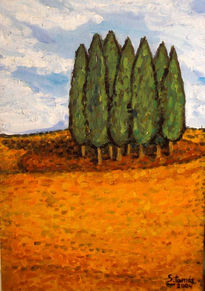 Paisaje de la Toscana