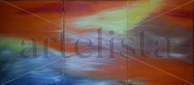 Atardecer Oil Canvas Others