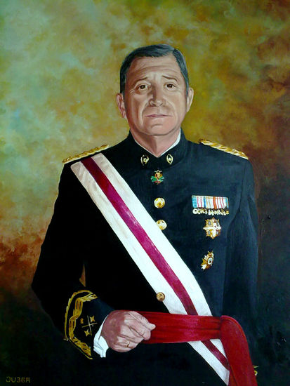 Retrato de un Militar Óleo Lienzo Retrato