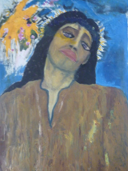 cristo transgresor Oil Paper Figure Painting