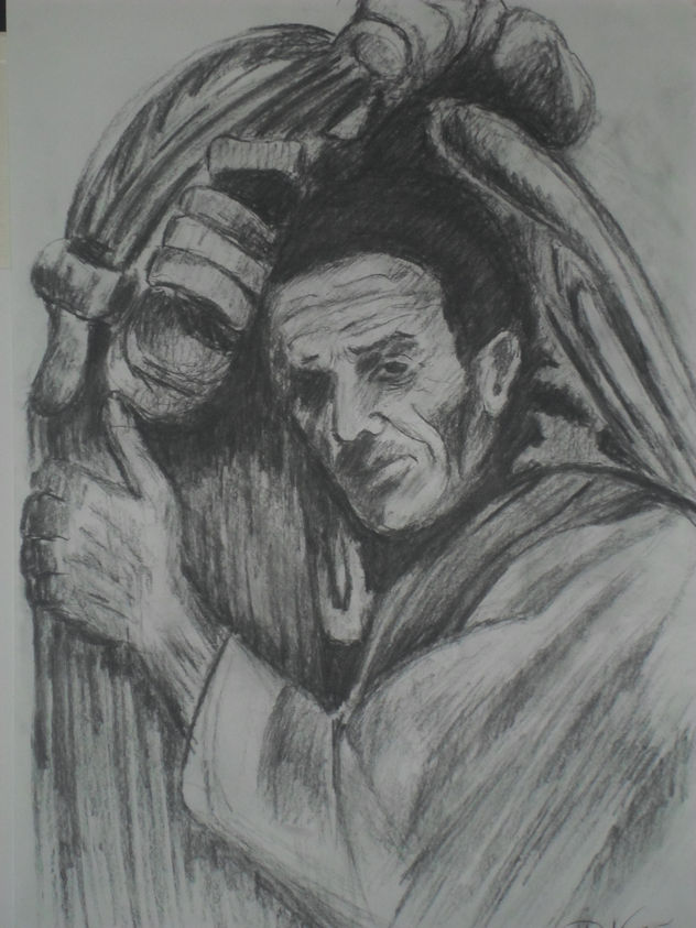 Rostro de pescador ( Ricardo weibel, constt chile)