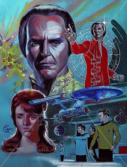 STAR TREK LA SERIE ORIGINAL; SEMILLA ESPACIAL de Marc Daniels (1967-2013) Mixed Media