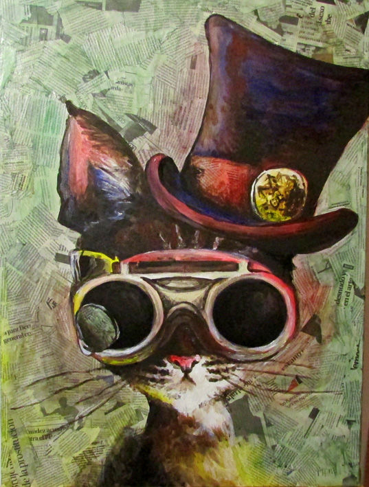 Collage gatuno