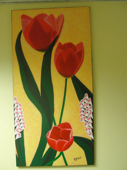 Tulipanes rojos 1