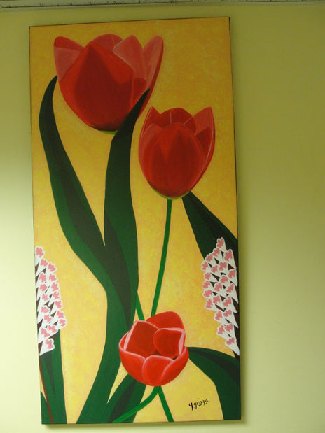 Tulipanes rojos 1