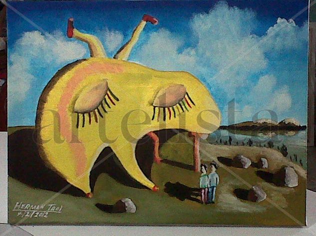 En la Conciencia de Dalí Óleo Lienzo Otros