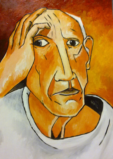 PABLO PICASSO Acrílico Otros Retrato