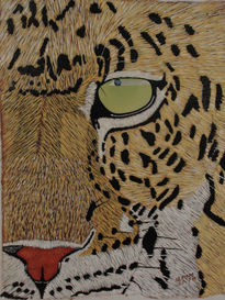 Mirada de leopardo