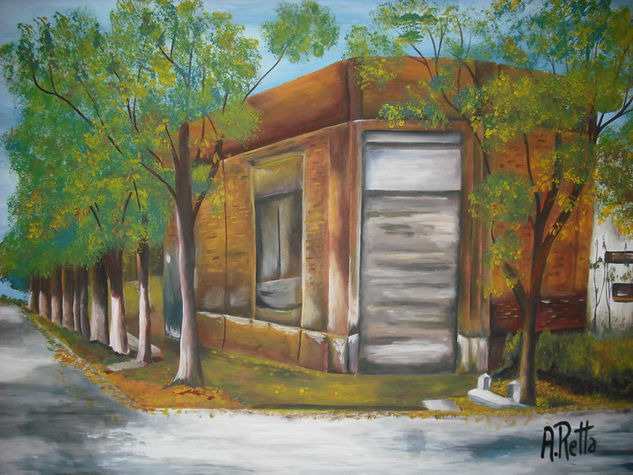 la esquina Acrylic Panel Landscaping