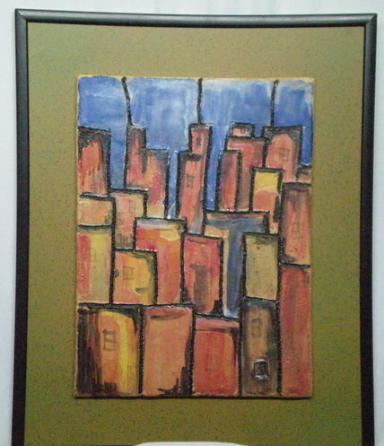 Cuadro gres ciudad