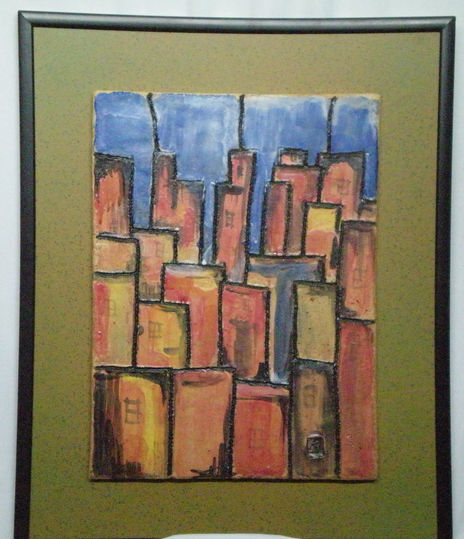Cuadro gres ciudad