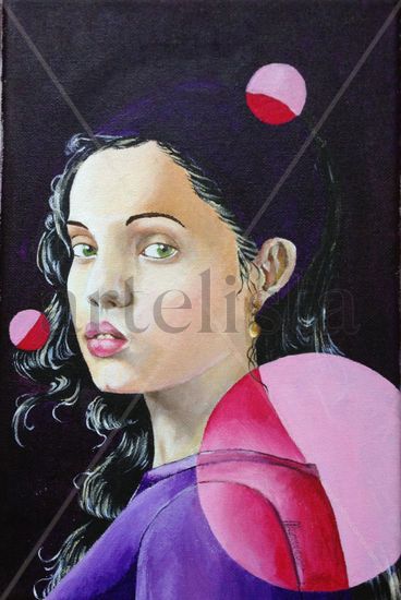 Rojos Acrylic Canvas Portrait