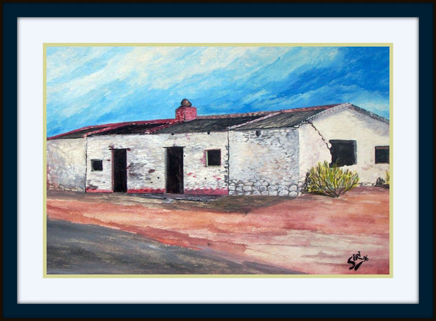 CAMPAMENTO VILLEGAS Acrylic Card Landscaping