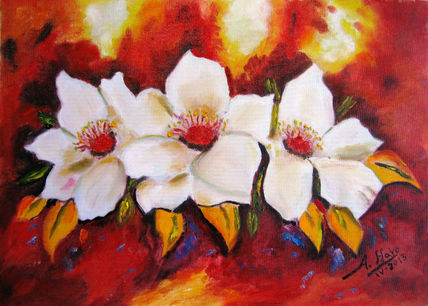 Tres flores