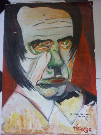 retrato Oil Paper Portrait