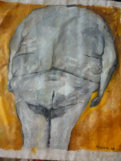 retrato de cuerpo Óleo Tela Desnudos