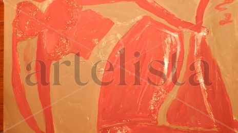Mujer en rojo