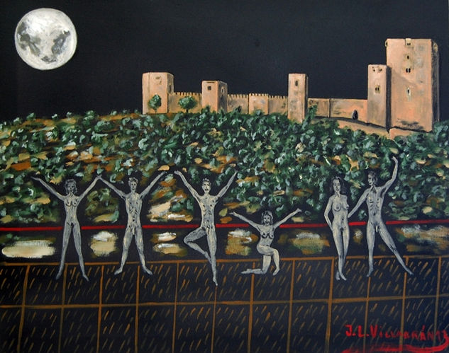 Jaen Oil Canvas Landscaping