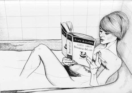 Lost in bathtube