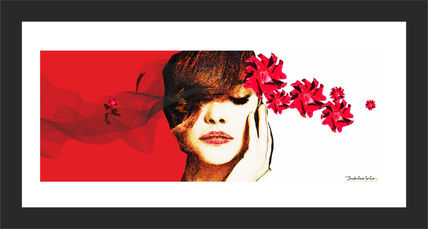 Mujer y flores 2