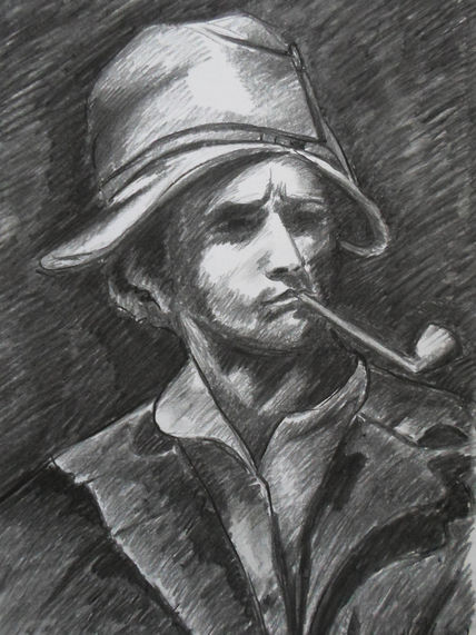Retrato, año 2008,...