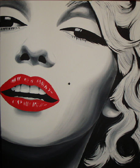 Marilyn Monroe Acrílico Lienzo Retrato