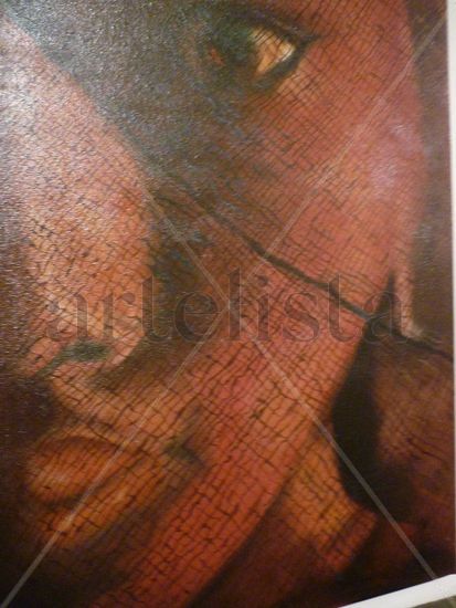 Africa Oil Canvas Figure Painting