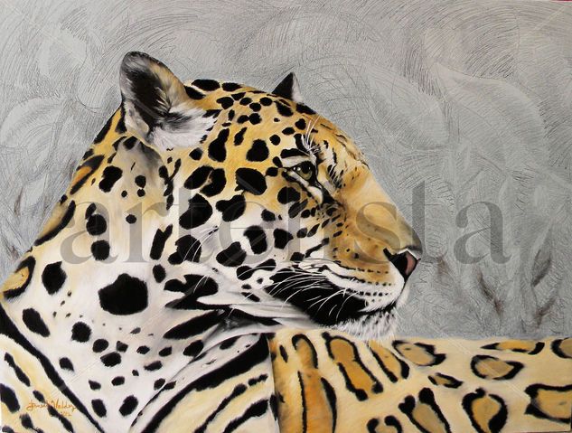 Leo Oil Canvas Animals