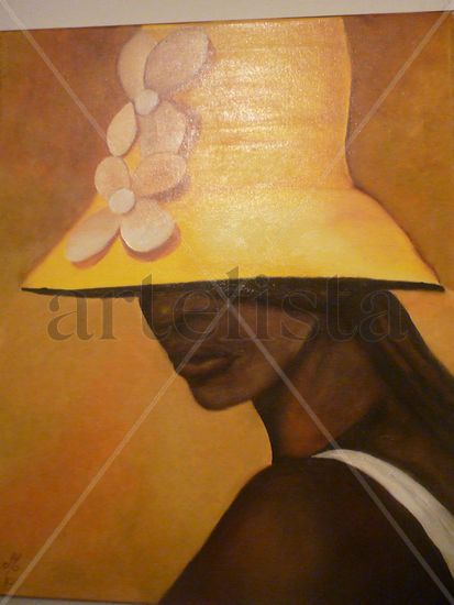 Misterio Oil Canvas Portrait