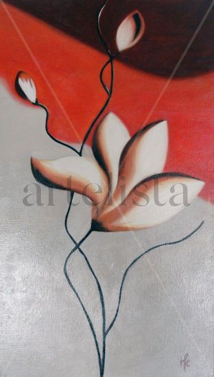 Flor Oil Canvas Floral Painting