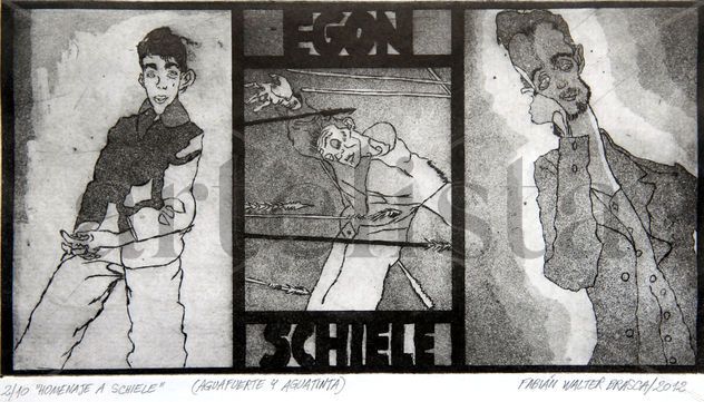 Homenaje a Schiele n.° 2 (Homage to Schiele n.° 2)
