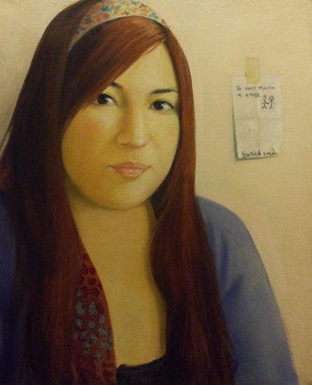 rocio Oil Textile Portrait