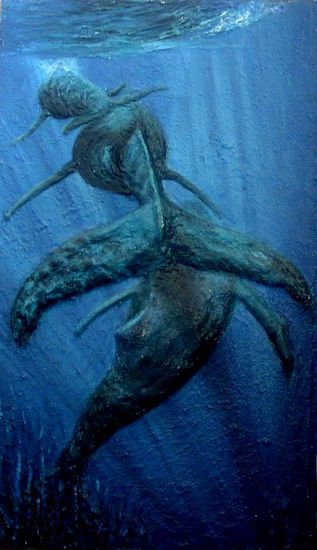 Ballenas Oil Panel Animals