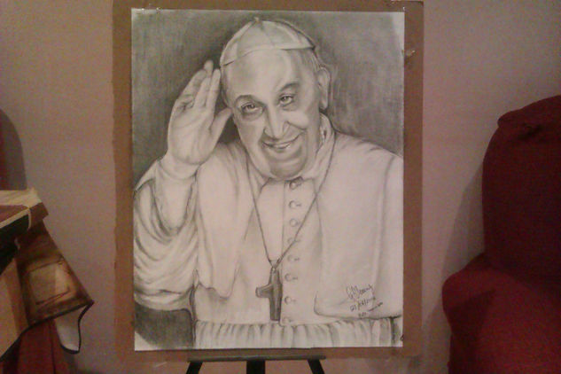 Papa Francisco Grafito