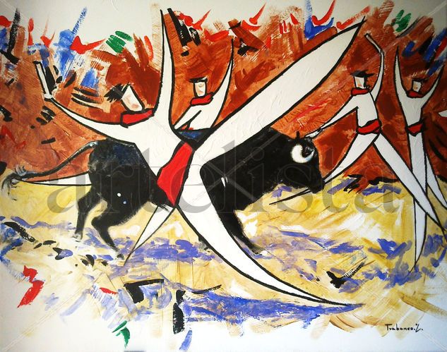 sanfermines 7 Acrylic Canvas Others