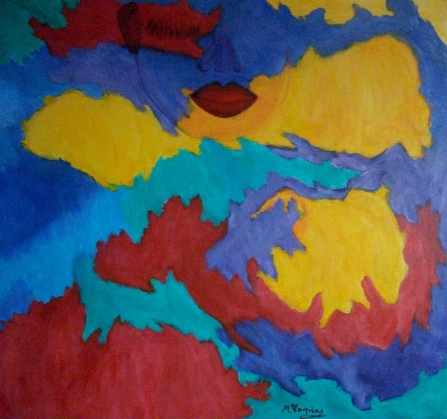 MUJER, TRAS LAS  NUBES DE DOLOR