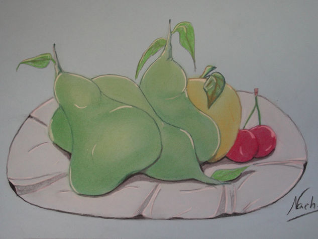 lleida Pastel Card Still Life Paintings