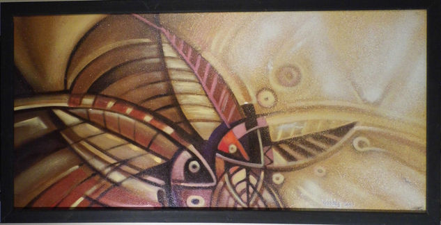 Danza De Los Peces Acrylic Canvas Others