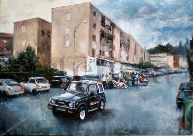 Suzuki Oil Canvas Landscaping