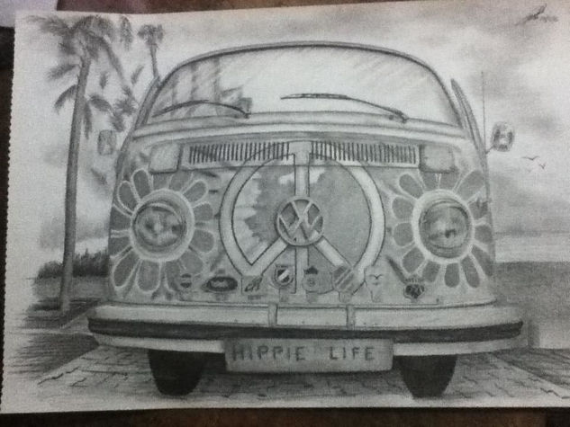 Volkswagen Bus or Volkswagen Van Pencil