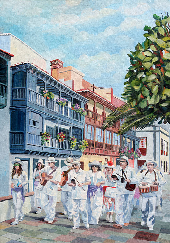 Carnaval de Indianos en Santa Cruz de La Palma