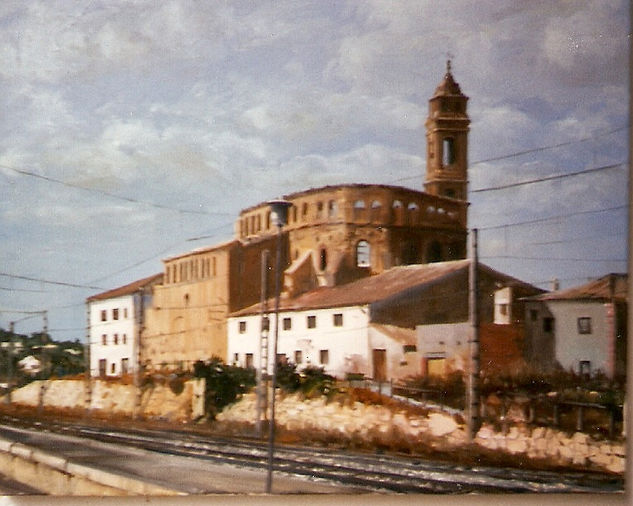 Antiguo convento franciscano Oil Canvas Landscaping